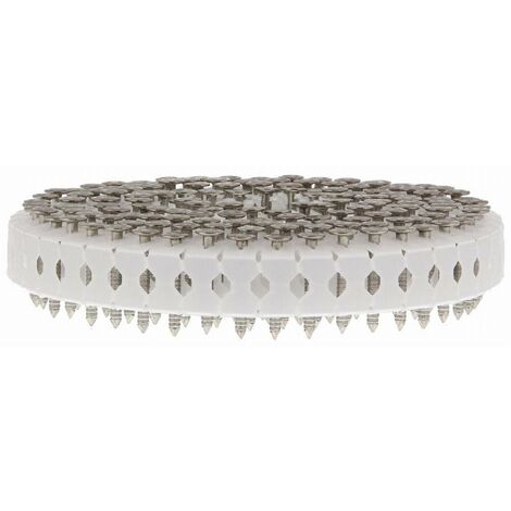 Spit – Clous en rouleau 2.8x25 crantés pour cloueur IM45GN – Acier galvanisé – Pour toiture métallique – Grande capacité de chargement