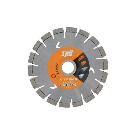Spit – Pack de 2 disques diamant 140 mm – Pour béton, brique et plâtre – Alésage 22,2 mm – Découpe précise et nette
