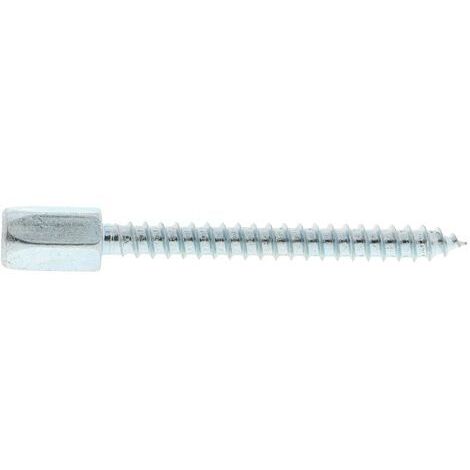 Spit – Piton femelle M6 Ø6 mm L.67 mm pour tiges filetées – Compatible parpaing, brique, bois – 50059