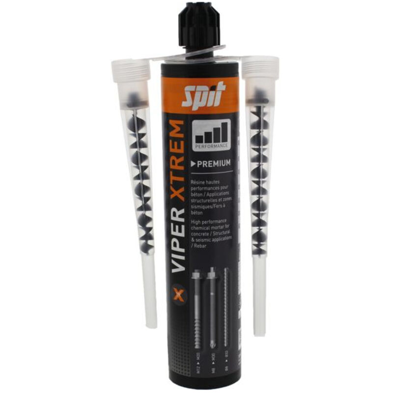 12 Viper Xtrem Harzpatronen - 280 Ml - Spit
