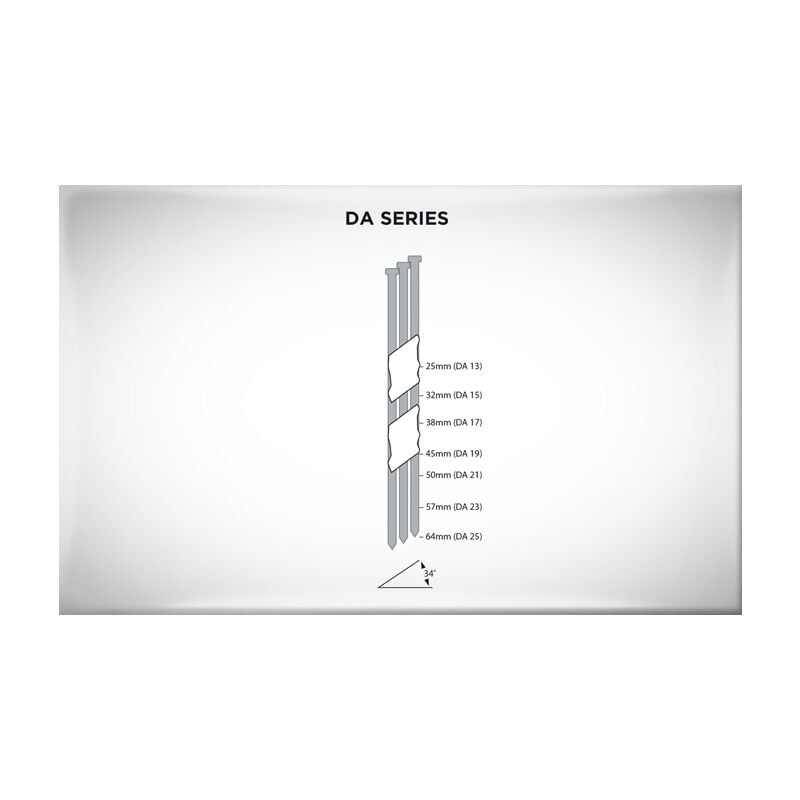 Image of Nägel da 63,5 mm Hell Senco 4000er Packung - DA25EPB