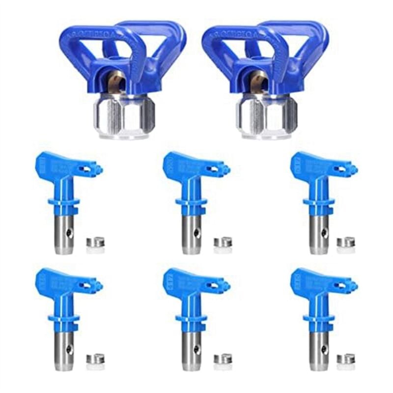 Image of Spitzen für Airless-Spritzgeräte, Umkehrbares Farbdüsen-Set, Sprühdüsenspitzen, 6er-Pack