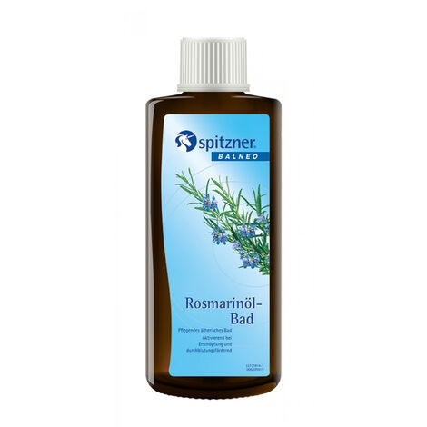 Spitzner Rosmarinöl Bad 190 ml Gesundheitsfördernde Badezusatz mit ätherischem Öl