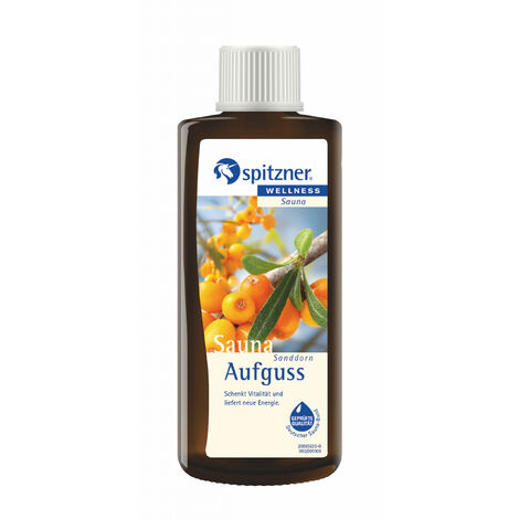 Spitzner Saunaaufguss Sanddorn 190 ml Wellness Konzentrat 8850082