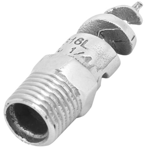 SPJT 316L Spiraldüse, Edelstahl, Außengewinde, Verstopfungsfrei, Bewässerungszubehör (G1/4 DN8)
