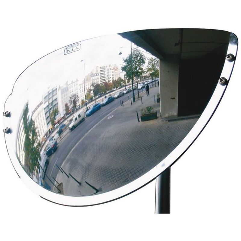 FP - Miroir d'observation H300xl600 mm plastique pour 3 sens 6 m