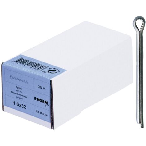 Splinte DIN 94 verzinkt 4,0x40 mm