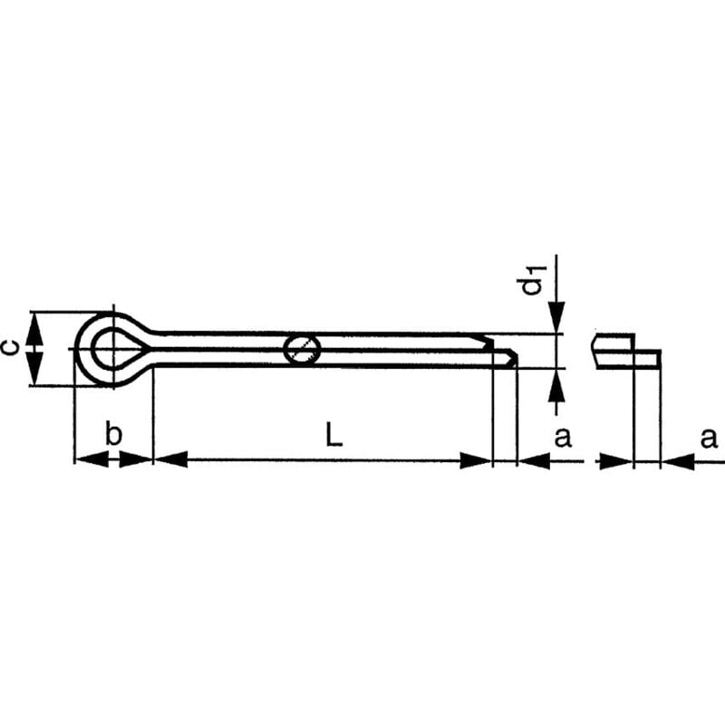 5X40MM Split Pin A2 (Cotter Pin)- you get 10 - Qualfast