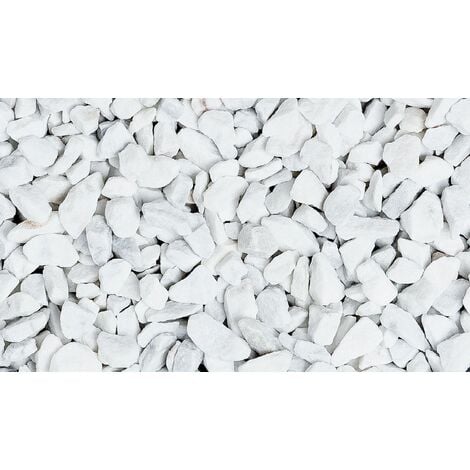 Splitt Bianco Carrara 8 - 12 mm weiß 25 kg Kies & Splitt