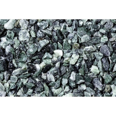 BELLAMOLI GRANULATI Splitt Verde Alpi 22 - 30 mm grün 25 kg Kies & Splitt