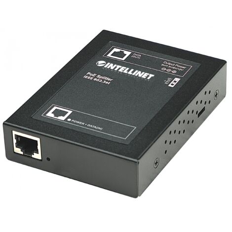 Splitter PoE+ Intellinet IEEE 802.3at af nero