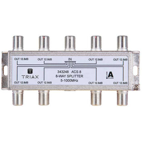 Splitter triax acs 8 impédance 75 Ω fréquence 5-1000 MHz