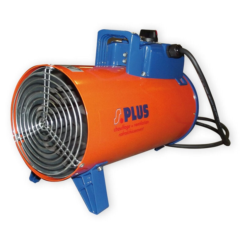 S Plus - Canon air chaud électrique Splus CACE22 22kW triphasé 400V portable câble d'alimentation sans prise