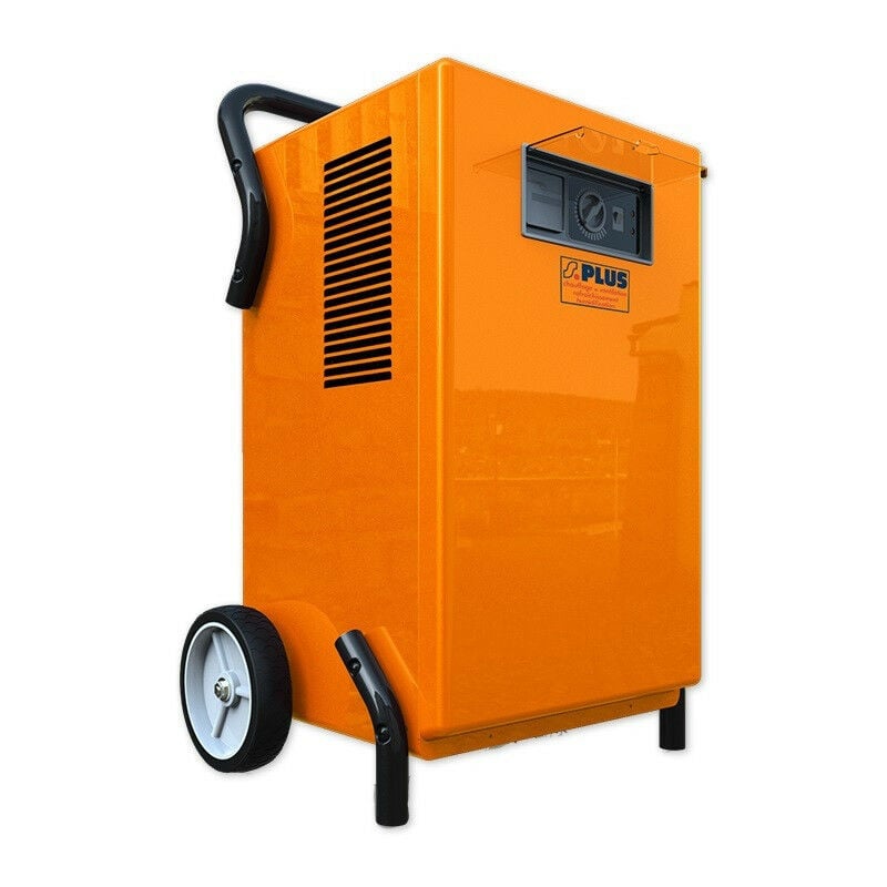 SPLUS - Déshumidificateur professionnel mobile avec roues chantier 200 m³/h 730W - DM 30.2