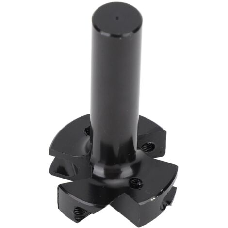 Spoilboard Surfacing Router Bit 4 Blades Cemented Carbide Planer Bit for Slab Flattening Wood Milling Cutter Woodworking Tool 1/4 Shank