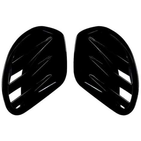 Spoiler de pare-chocs arrière pour voiture, noir brillant, comme illustré