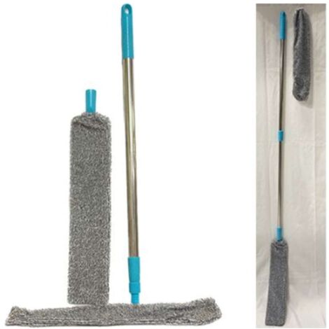 Spolverino Telescopico Sotto Letto Sotto Divano Mop in Microfibra 64 a 105 cm