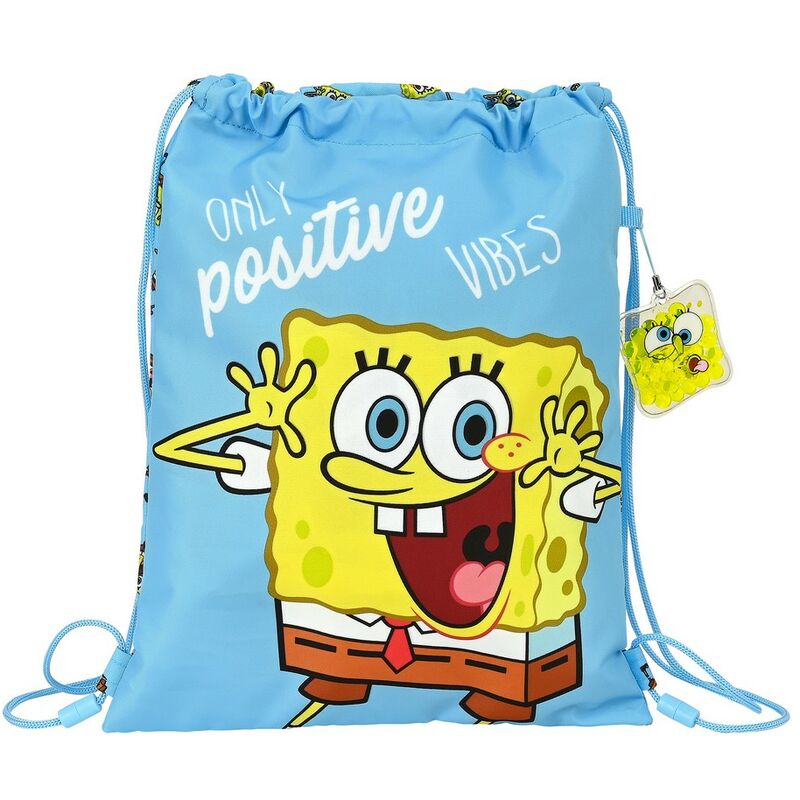 

Spongebob Bolsa Mochila con Cuerdas Positive Vibes Spongebob