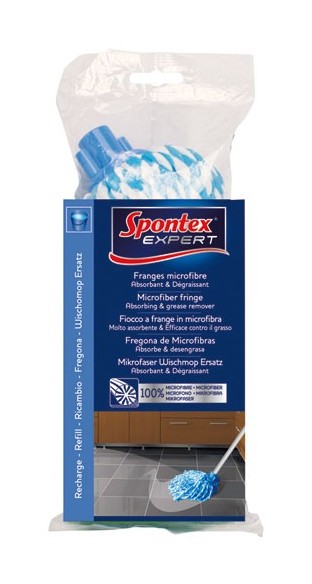 Spontex - Franges 100% microfibre absorbantes et dégraissantes