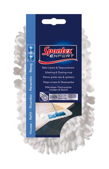 Spontex - Recharge pour balai lavant et dépoussiant