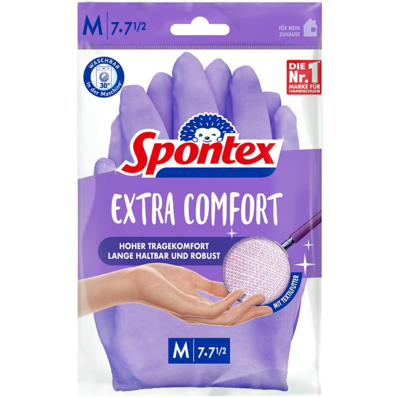 Spontex - extra comfort latex violet femelle m (12307017)