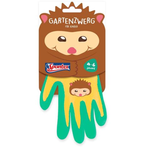 Spontex Kinderhands.Gr.5 Gartenzwerg