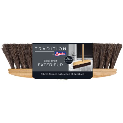 SPONTEX TRADITION Outdoor-Geradebesen TRADITION BY SPONTEX