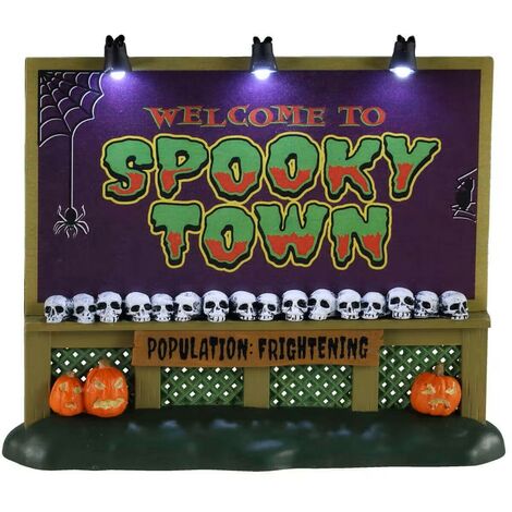 Spookytown Sign B/O 4.5V Cod. 04710