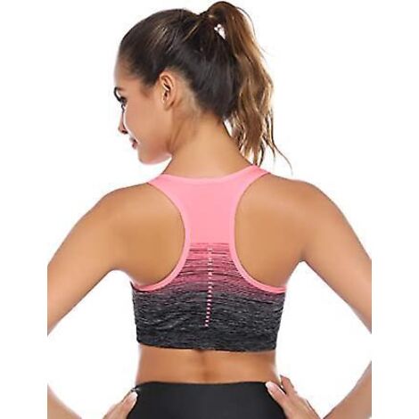 Sport-BH für Damen, Größen S-XXL, Yoga-BH, Damen-BH mit herausnehmbaren Polstern, elastischer Stoff, Tanz- und Sportunterwäsche
