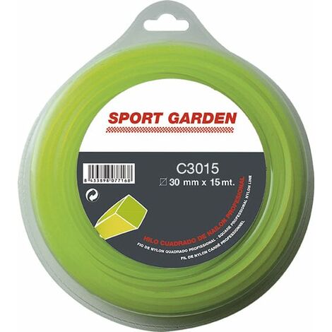 Sport Garden Hilo Nylon Cuadrado C 3mmx50m3mmx50m