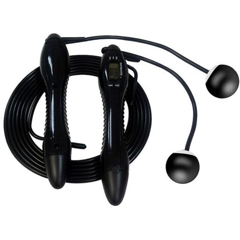 Sport-Springseil, kabelloses Springseil mit Zähler, Fitness-Springseil, 4-in-1-Speed-Springseil mit digitalem Kilometerzähler