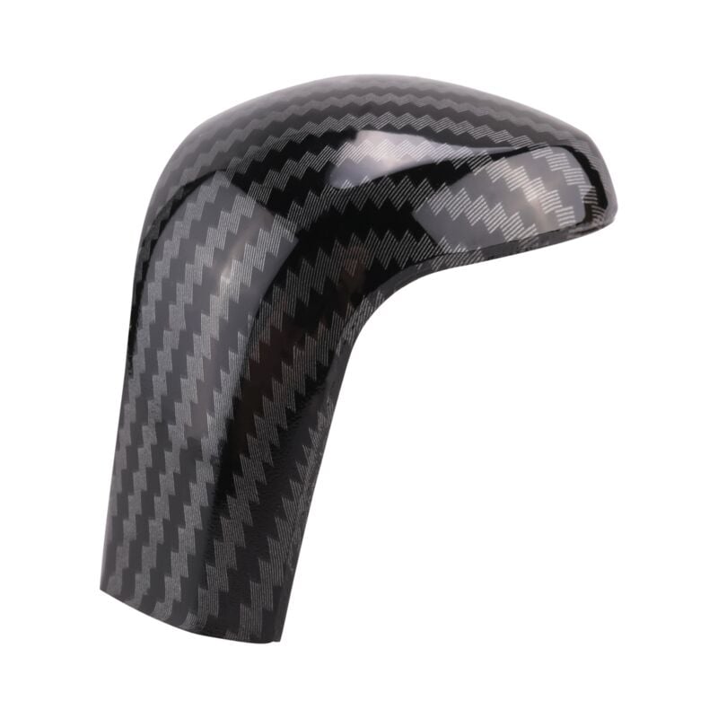 Image of Sport Style Carbon Fiber Print Auto Schaltknauf Abdeckung Trim für 2018-2020 Fließheck 2019 2020