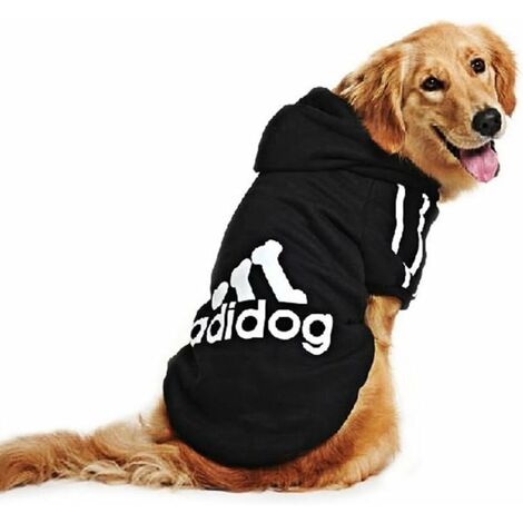 Sport Sweat à capuche pour chien/chat Taille S à 9XL 7 couleurs Noir , 6XL LITZEE