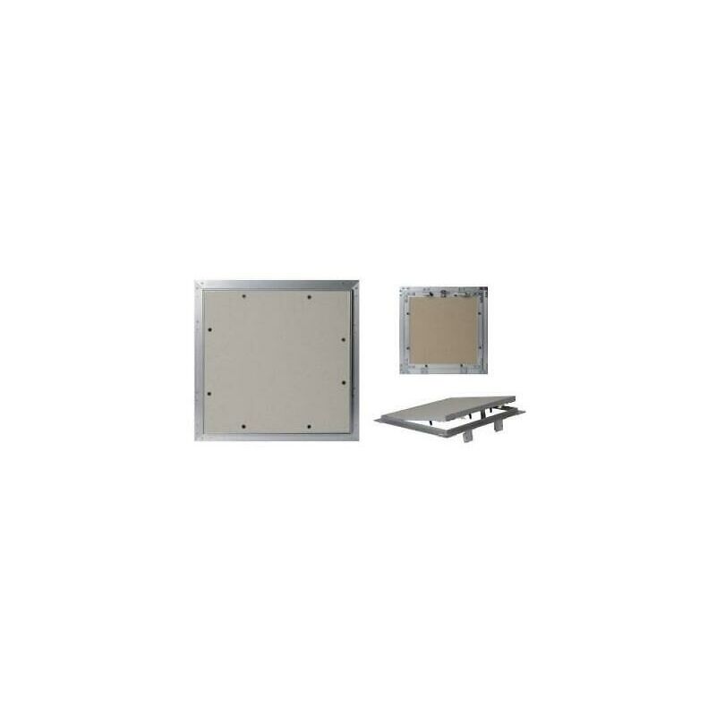 Botola Cartongesso Con Griglia Ventilazione – Sportello Accesso 50x50cm, Filtro Rimovibile, Per Parete E Soffitto