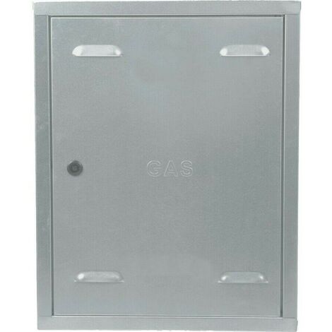 Sportello In Lamiera Zincata Per Contatore Gas Cm. 45x35