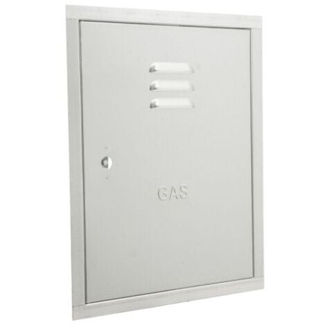 CASSETTA PER PROTEZIONE CONTATORE GAS ZINCATA cm 50x50x30 (HxLxP