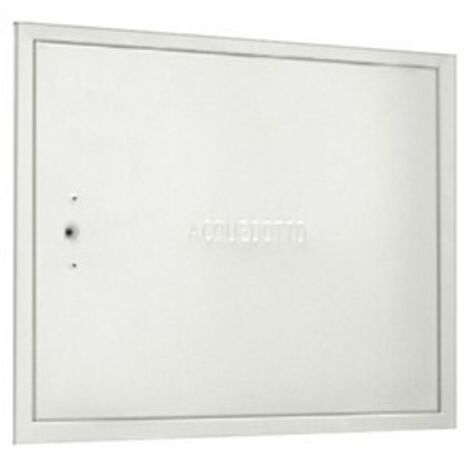SPORTELLO PER PROTEZIONE ACQUA PREVERNICIATO BIANCO cm 30 x 40 x 2