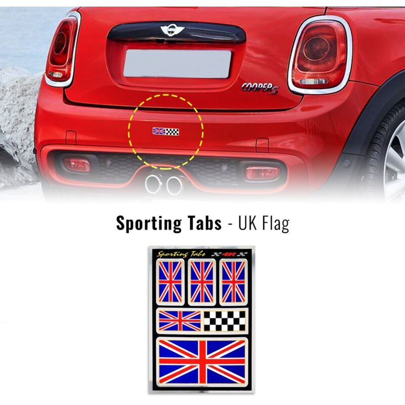 Sporting Tabs Set Bandiere Inghilterra UK