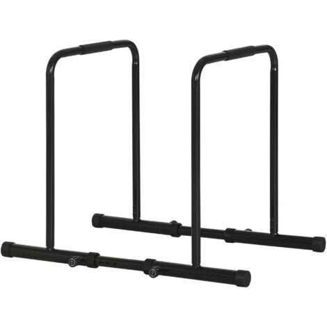 SPORTNOW Barra Trazioni Dip e Pull Up con 6 Lunghezze e Altezza Regolabile
