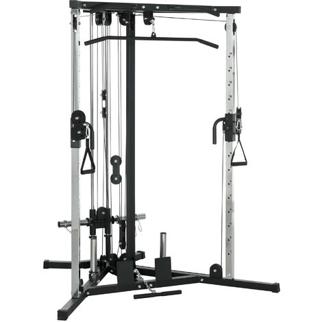 Máquina Multiestación Home Gym con módulo de banco para sentadillas - máquina  de gimnasio, máquina multipower, banco multiestación