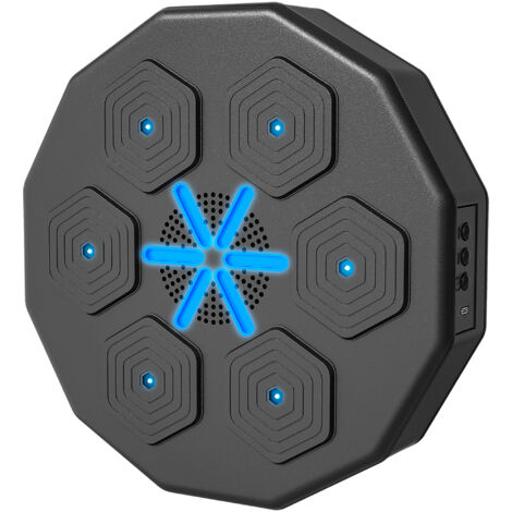SPORTNOW Smart Music Boxing Machine with Bluetooth Connection and LED Light