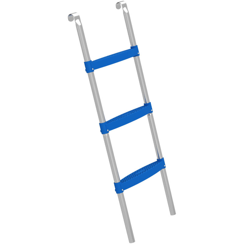 Sportnow Trampoline Ladder, 3-Steps with Horizontal Wide Steps