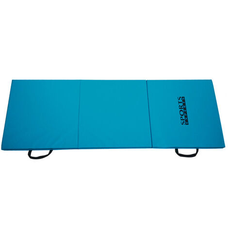 SPORTS EXPERTS Klappbare Turnmatte Larissa Blau XL 180x60x5 Fitnessmatte Yoga