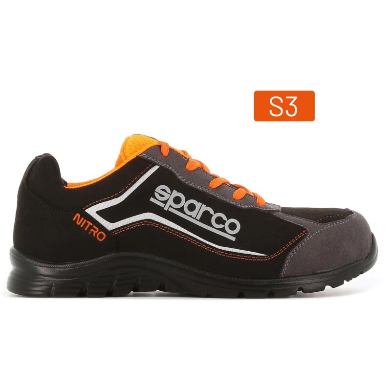 Chaussure de sécurité Sparco 07522NRGR Nitro Didier esd S3 src Gris/Noir 42