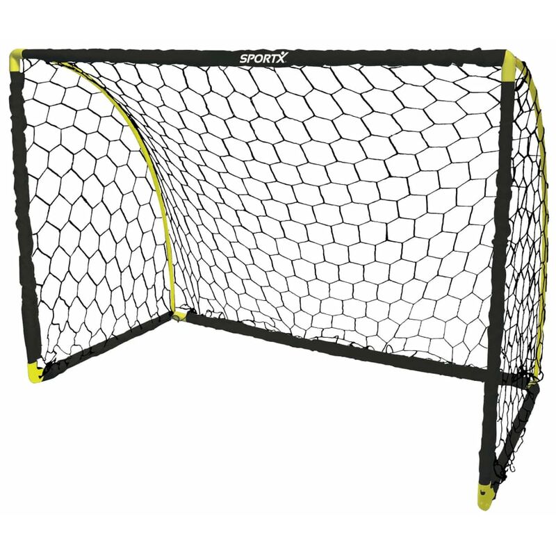 Sportx - Cage de but pliable 180 x 91 x 120 cm Noir