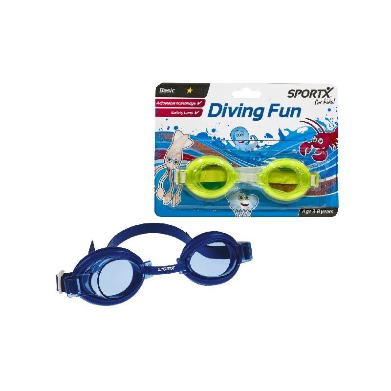 SportX Occhiali per cloro per bambini Gamma base
