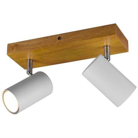Spot 2xgu10 35w max blanc mat - trio - marley