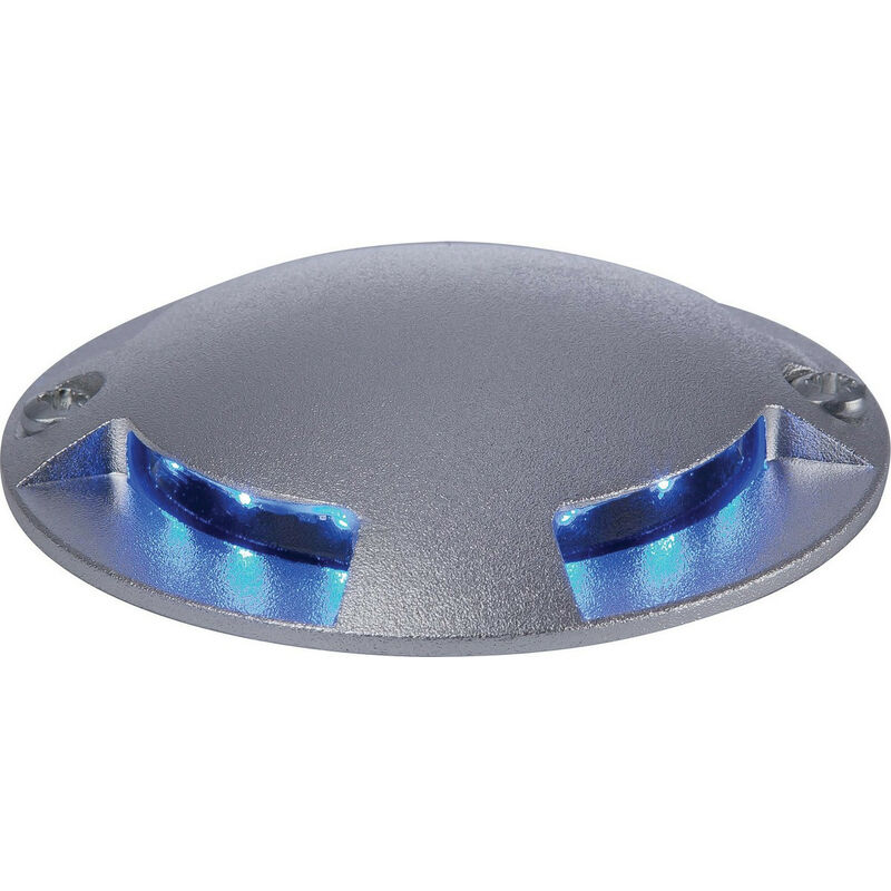 Firstlight - Luminaire encastré led à 12 lumières, 4 voies, aluminium, bleu IP67