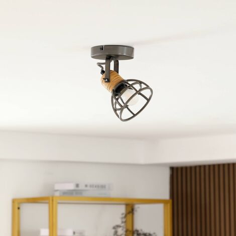 Spot à intensité variable 'Arinthea' en métal pour salon & salle à manger