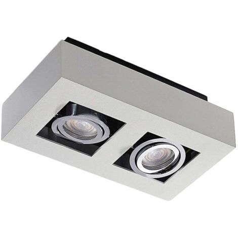 Spot à intensité variable 'Vince' en aluminium pour couloir